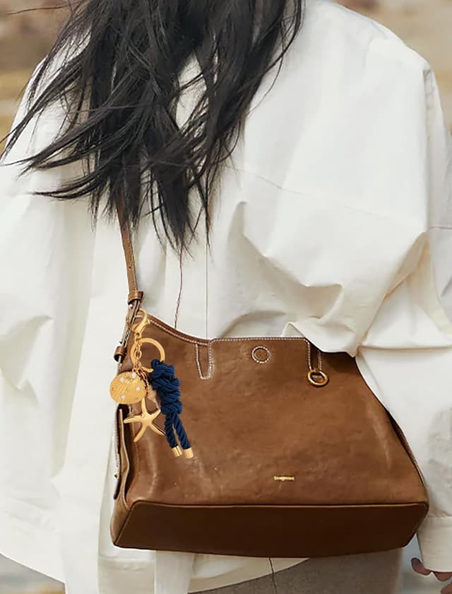 Thumbnail 2 de TOVABA Beach Keychain Bag Charm 54 g