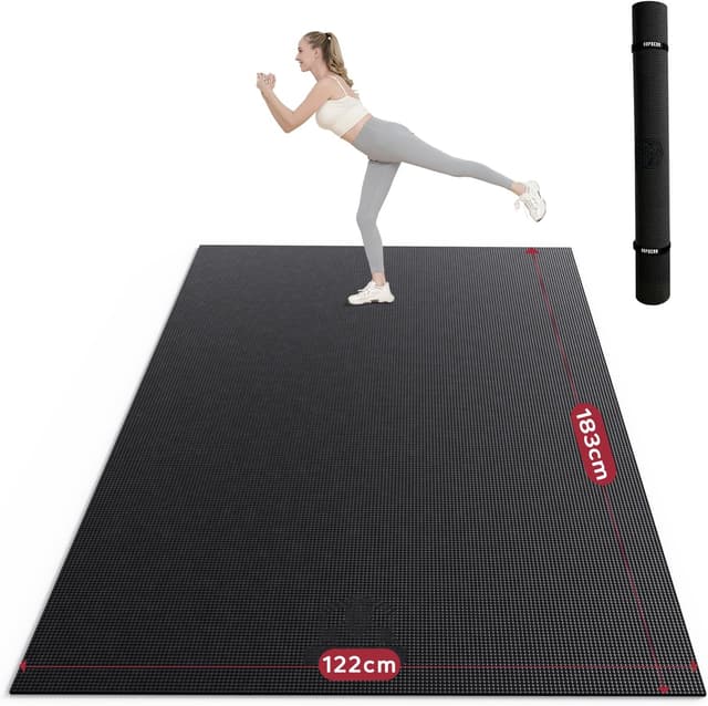 Imagen de HAPBEAR Large Exercise Mat 183×122cm 🧘♀ en OfertitasTOP