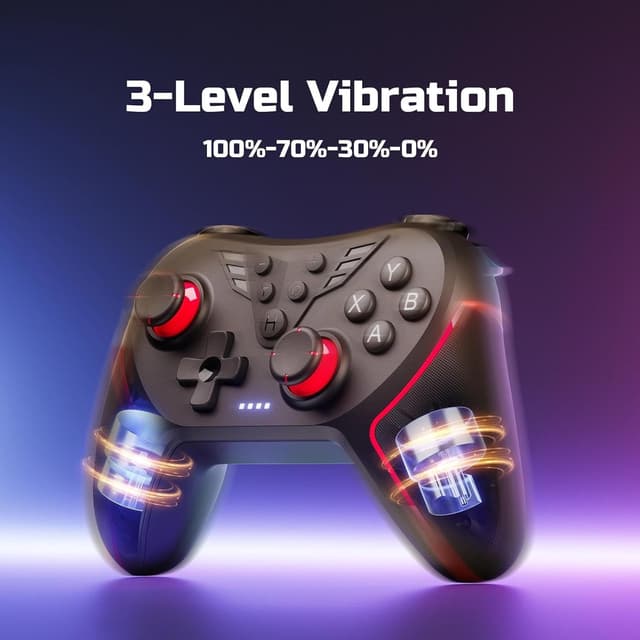 Thumbnail 6 de RivalPlay Wireless Controller for PC with Hall Effect joysticks, 2.4G & wired 1000Hz, remappable buttons