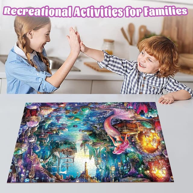 Thumbnail 4 de Puzzle Meerjungfrau mit 1000 Teilen