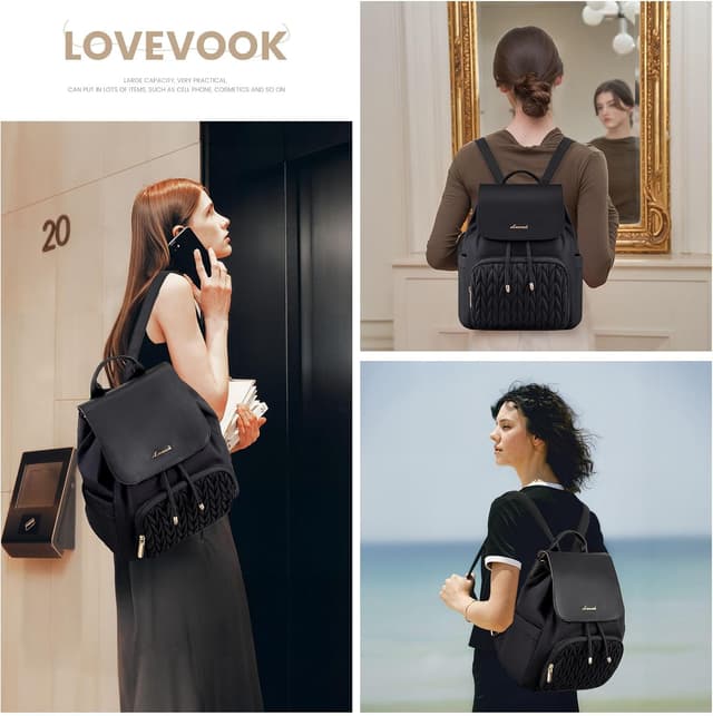 Thumbnail 6 de LOVEVOOK Rucksack Damen 33×28×12 cm