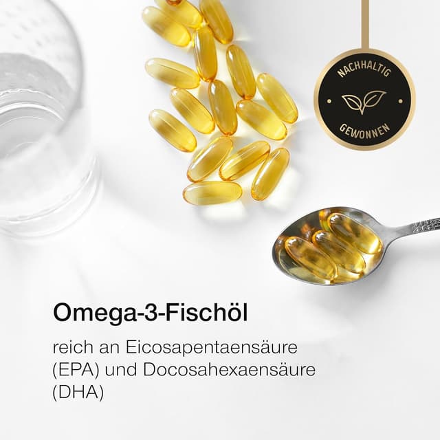 Detalle 2 de Omega 3 Kapseln Hochdosiert 3000mg