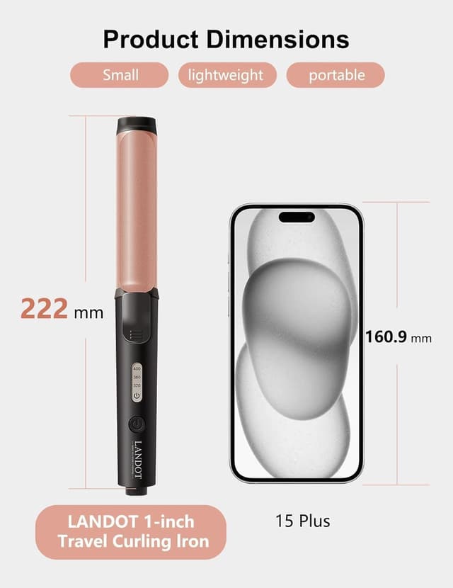 Detalle de LANDOT Mini Fer à Boucler 25mm