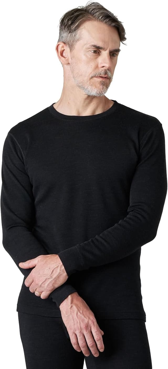 Thumbnail 6 de LAPASA 100% Merino Wool Men’s Base Layer Top (Long Sleeve) – Thermal Underwear for Winter Sports