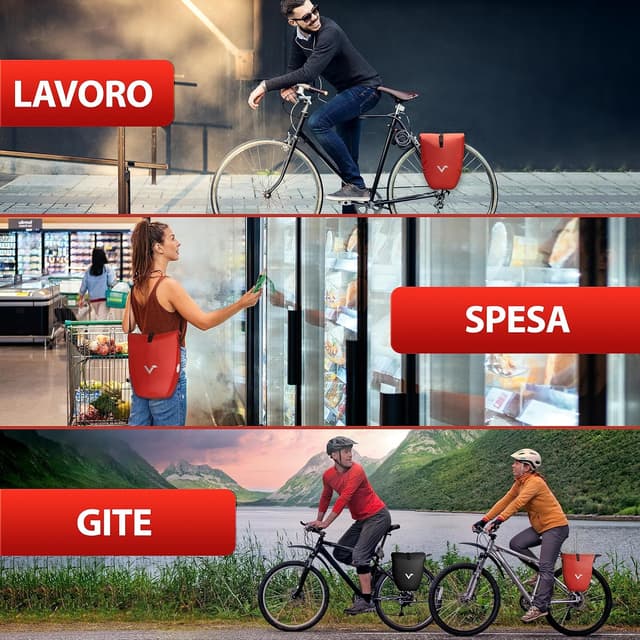 Thumbnail 2 de Valkental Borsa portabagagli impermeabile 28L