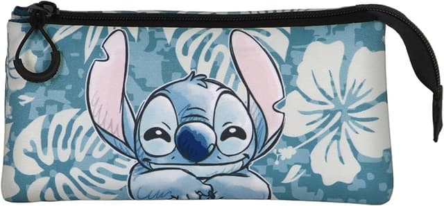Detalle 2 de Disney Lilo y Stitch Aloha-Portatodo Azul 23 cm