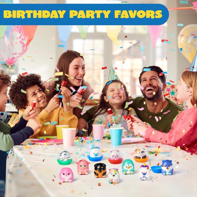 Detalle 2 de JOYIN 20er-Set Squishies: Anti-Stress-Fidget mit Tiermotiven für Kinder ab 3 Jahren