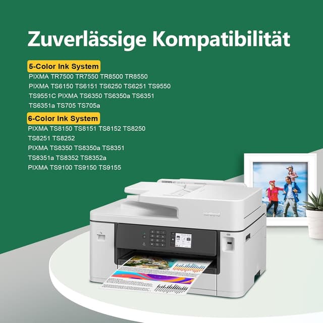 Detalle 2 de PGI 580 CLI 581 XXL kompatible Canon Patronen