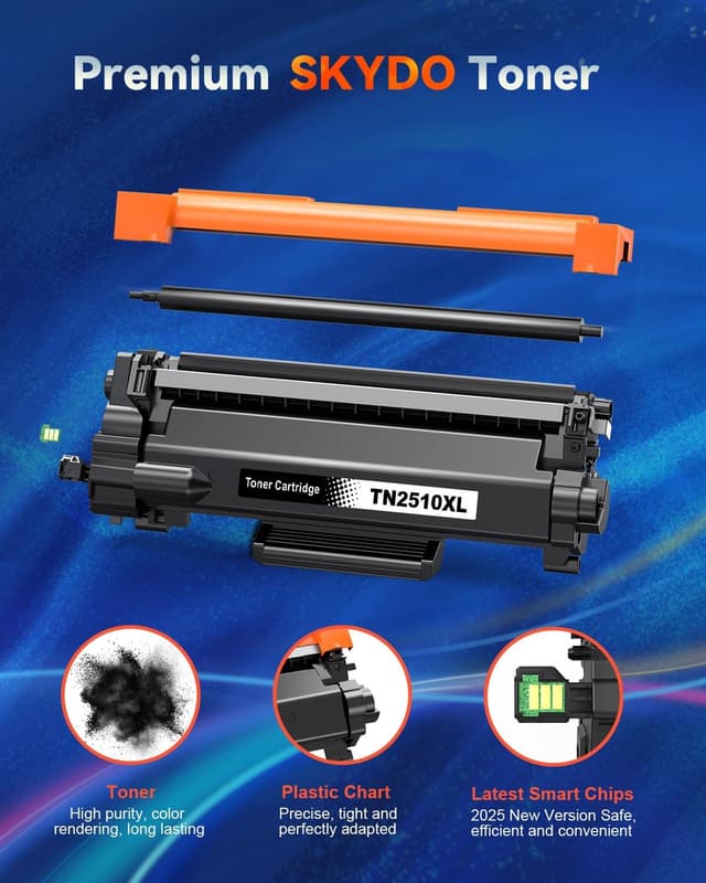 Detalle 2 de TN2510XL Toner + DR2510 Tamburo compatibili per Brother TN-2510XL