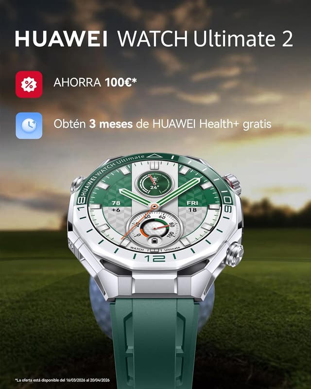 Thumbnail 1 de HUAWEI Watch Ultimate 2 150 m smartwatch