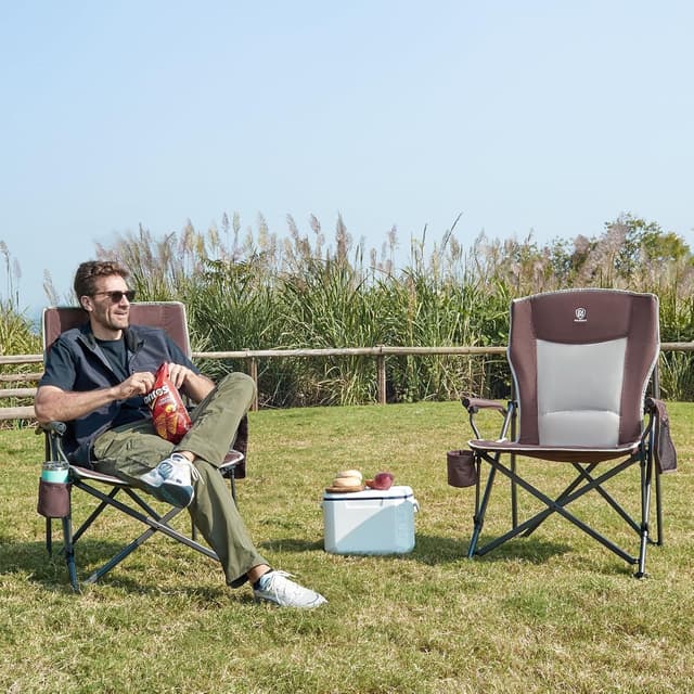 Detalle 2 de EVER ADVANCED Campingstuhl 230 kg Belastbarkeit