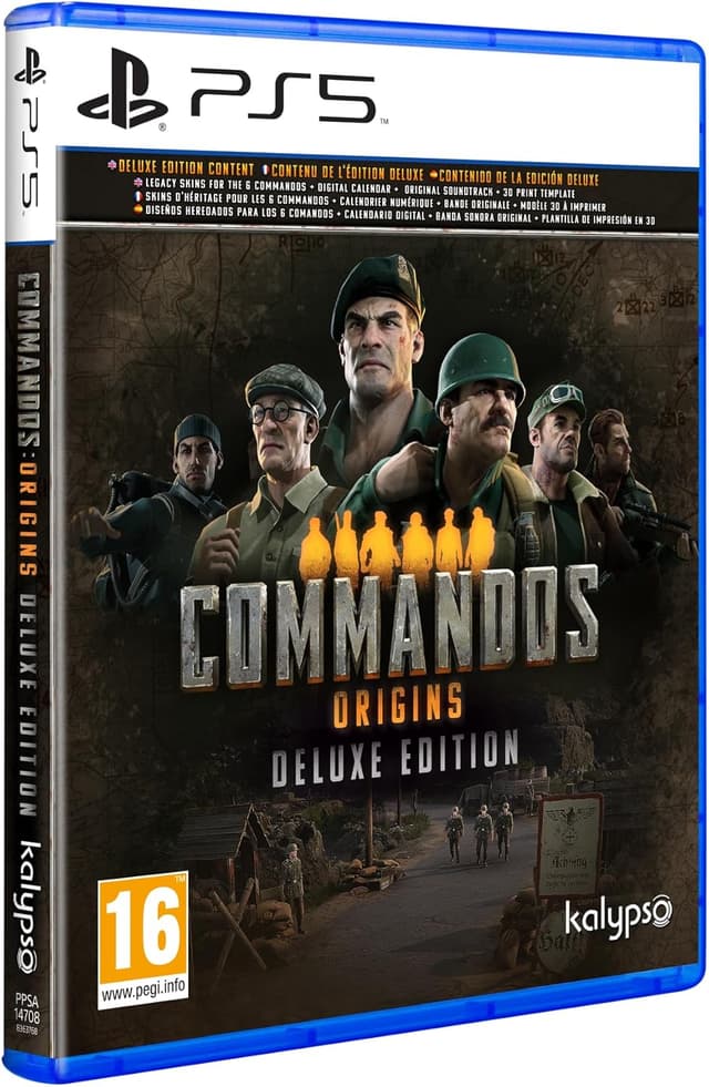 Detalle 2 de Commandos Origins Deluxe Edition PS5