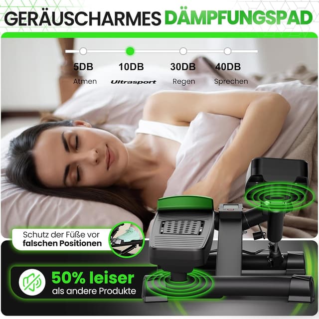 Thumbnail 4 de Ultrasport Stepper Ministepper 2 in 1 für Zuhause