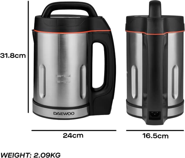 Thumbnail 5 de Daewoo 2-in-1 Soup Maker 1.6l