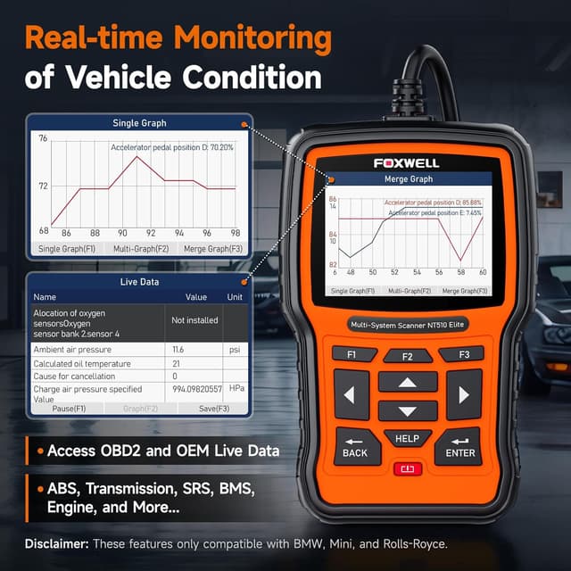 Thumbnail 5 de FOXWELL NT510 Elite BMW Scanner