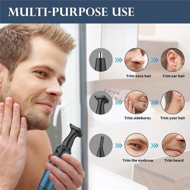 Thumbnail 2 de AREYZIN Nose Hair Trimmer 3-in-1