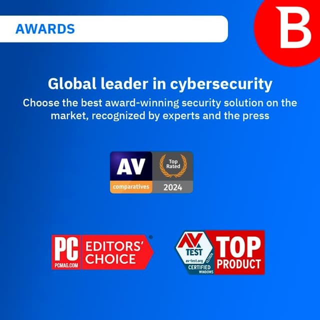 Thumbnail 4 de Bitdefender Total Security 10‑device, 1 year subscription 🔐