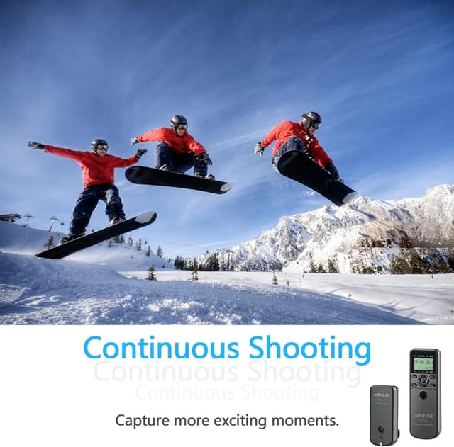 Thumbnail 5 de Wireless Timer Shutter Release Remote Control 199 shots