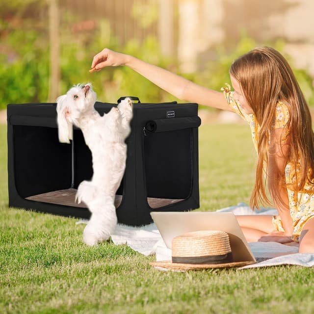 Thumbnail 6 de Petsfit Hundebox faltbar für große Hunde