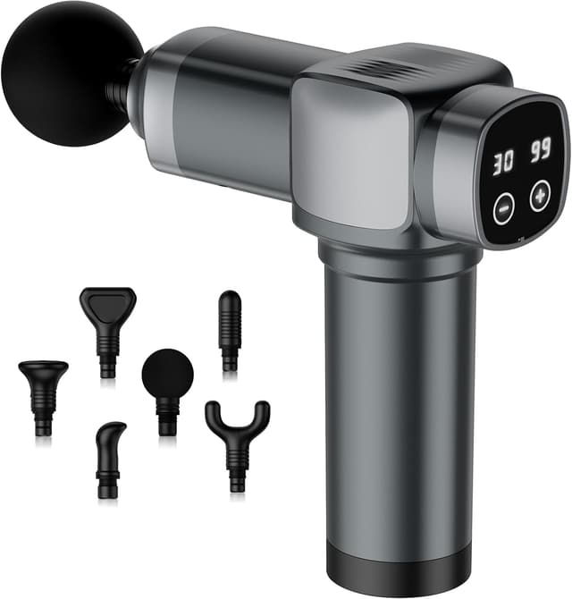 Thumbnail 6 de CAMEFER Deep Tissue Massage Gun with 30 Speeds ⚡