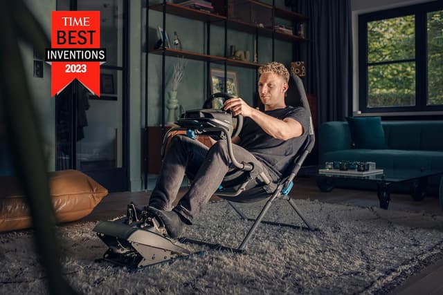 Detalle de PLAYSEAT® Challenge X – Logitech G Edition: Rennsitz mit 6 einstellbaren Positionen und einfacher Montage