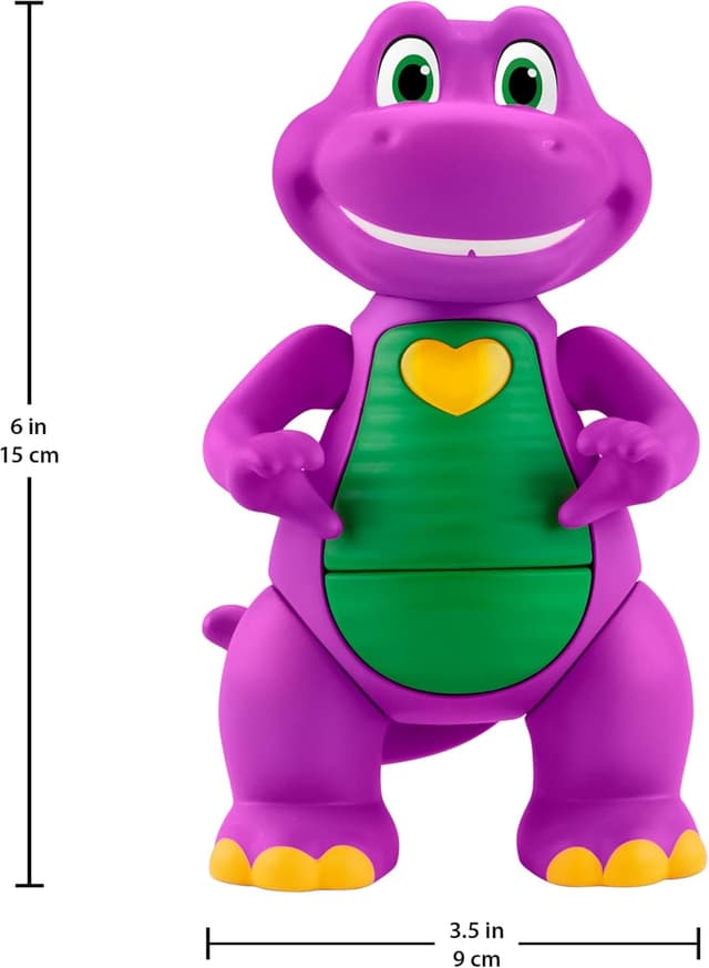 Detalle 2 de Barney Mani a Cuore, giocattolo musicale 14+ cm