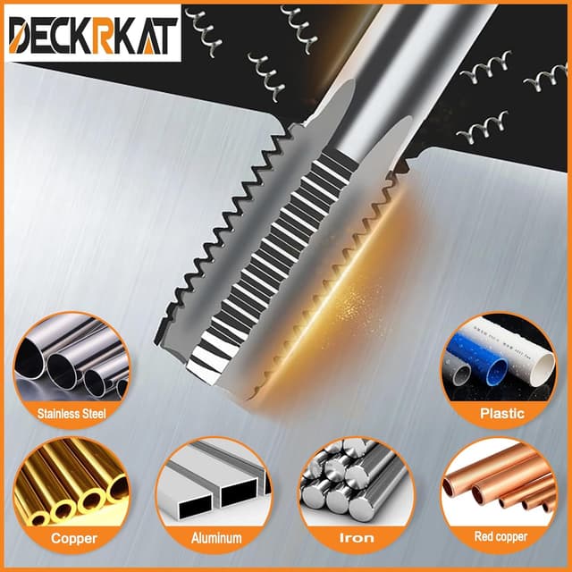 Thumbnail 6 de 5-Piece BSP Pipe Tap Set