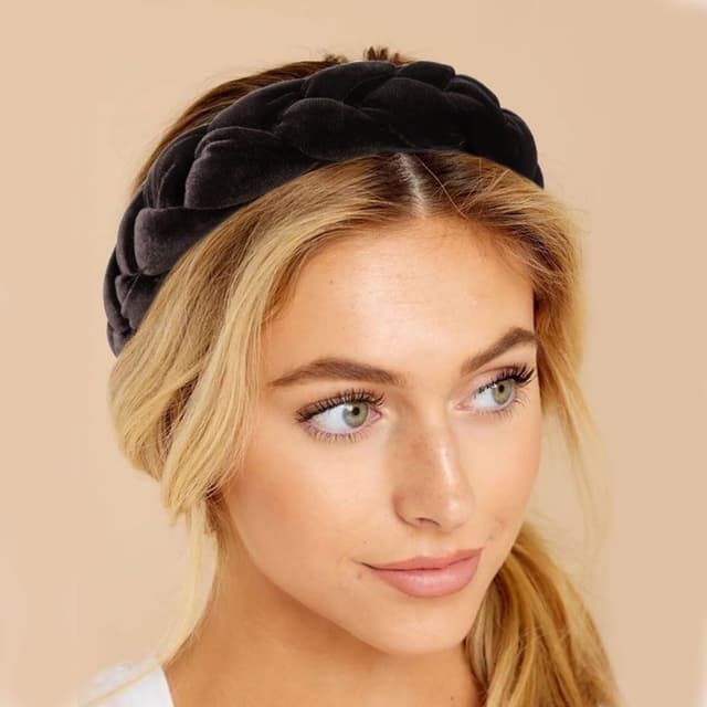 Detalle 2 de DRESHOW Bandeau Tressé Velours 2 pièces