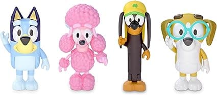 Imagen de Bluey Muñecos Multicolor, Pack de 4 en OfertitasTOP