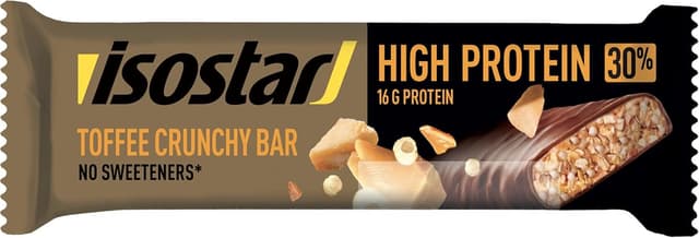 Thumbnail 1 de Isostar Barrita High Protein Toffee 30 – 16 unidades