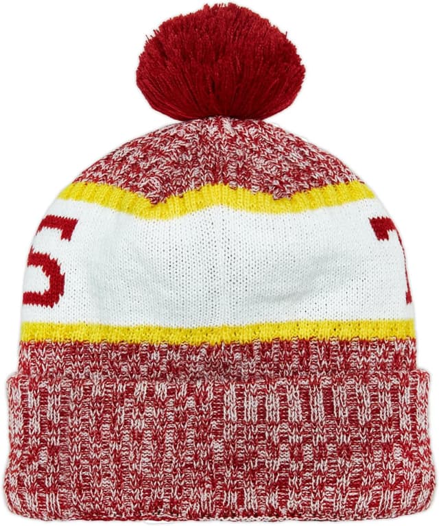 Detalle de Icon Sports Officially Licensed NCAA Soccer Beanie (USC Trojans) — Unisex Adult