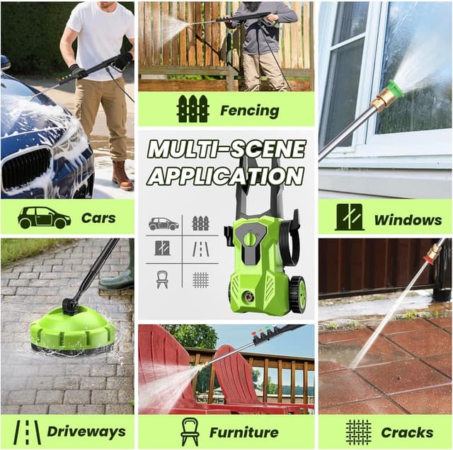 Thumbnail 6 de Hidrolimpiadora Springfield 120 Bar, Manguera 8m 💦