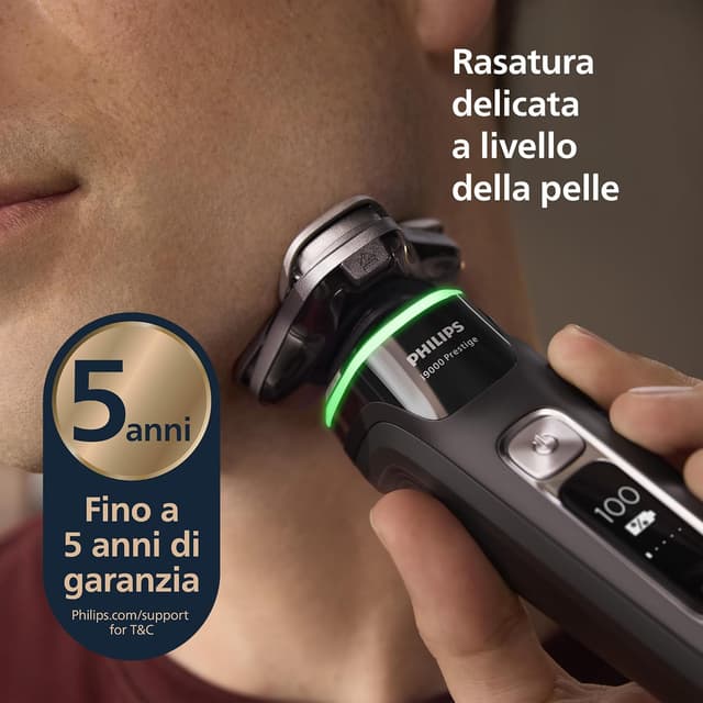 Detalle 2 de Philips Shaver i9000 Prestige rasoio Wet & Dry XP9207/30