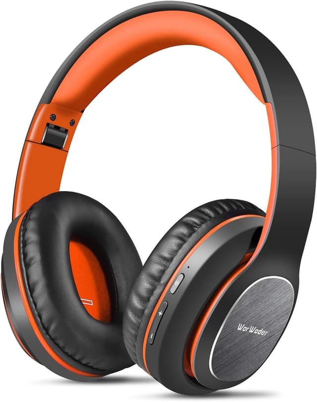 Detalle de WorWoder W-915 wireless headphones, 80 hours