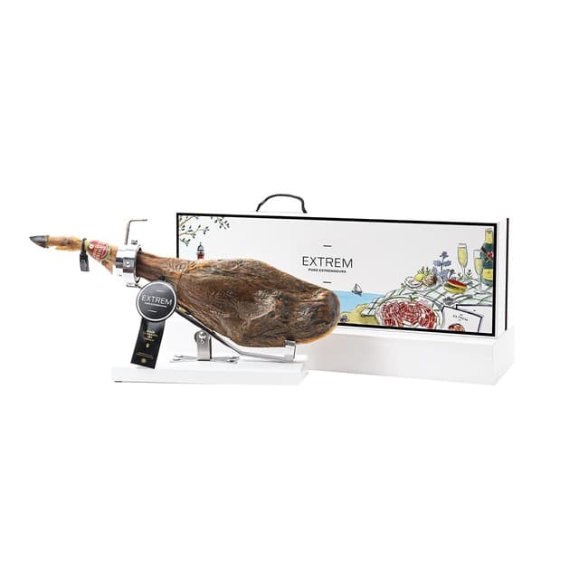 Detalle de Extrem Puro Extremadura Maletín jamón 100% ibérico 7 kg 🍖