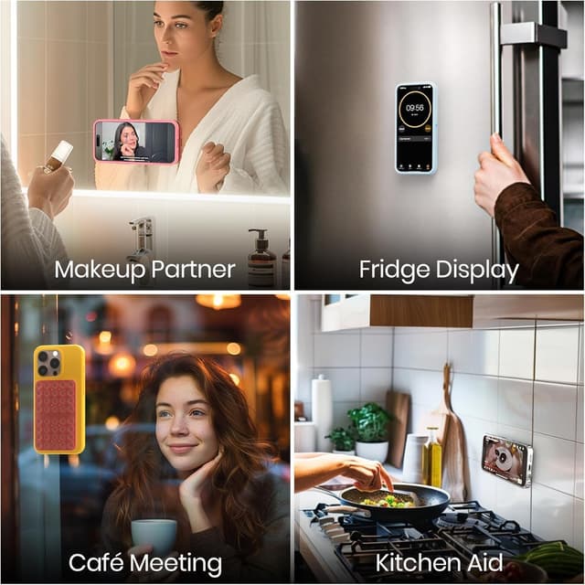 Thumbnail 4 de Klearlook 4Pack Silicone Suction Cup Phone Mount