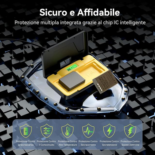 Thumbnail 3 de ENEGON NP-W126S Batteria 1680mAh per Fujifilm