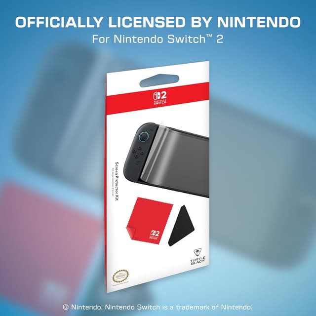 Detalle 2 de Turtle Beach PlayTrek Screen Protector for Switch 2
