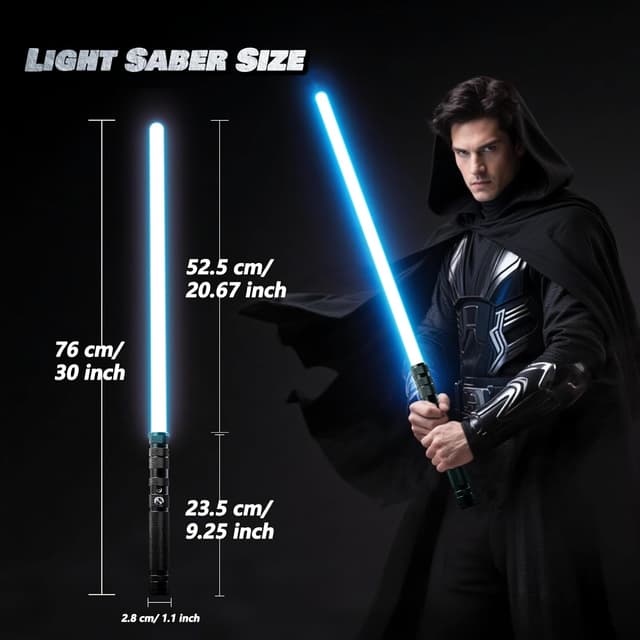 Thumbnail 5 de Lightsaber Toys Rechargeable RGB 16-colour Saber 🪄