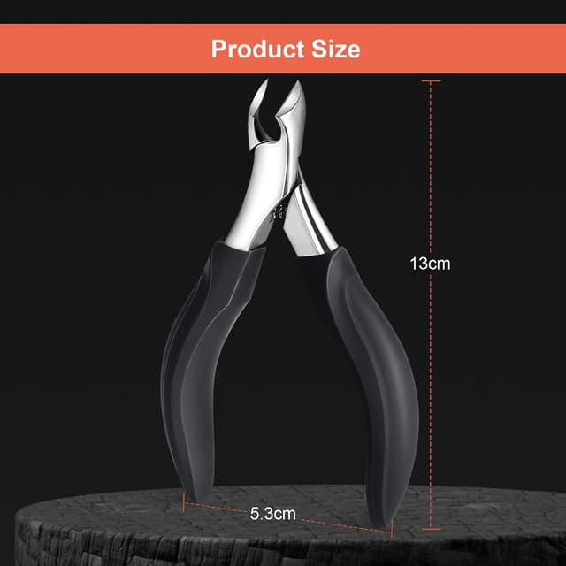 Detalle de Orelex Nagelschere für dicke, eingewachsene Nägel – mit Nagelzange und Nagelfeile