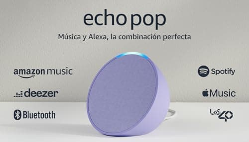 Thumbnail 7 de Amazon Echo Pop (Última generación) altavoz inteligente Bluetooth con Alexa en lavanda