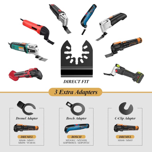 Thumbnail 3 de AICOYA Titanio 5 piezas para multiherramienta