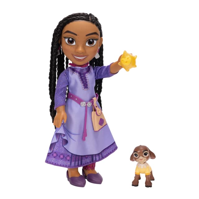 Detalle de Disney Muñeca Asha Musical 38 cm — muñeca musical para regalo