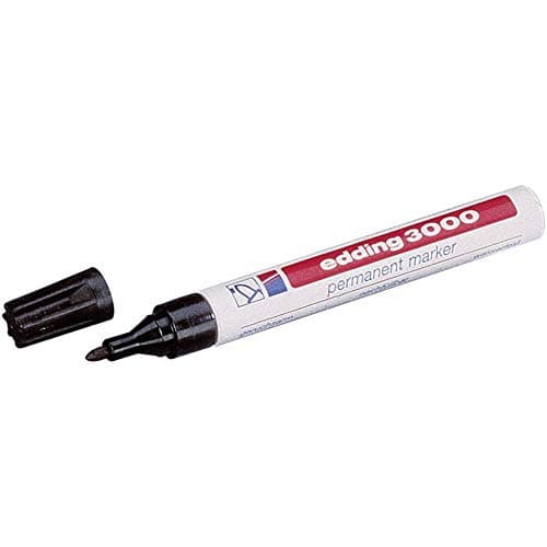 Detalle de Edding 3000 marcador permanente negro 10