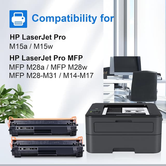 Detalle 2 de myCartridge Tóner 44A CF244A 1.000 páginas