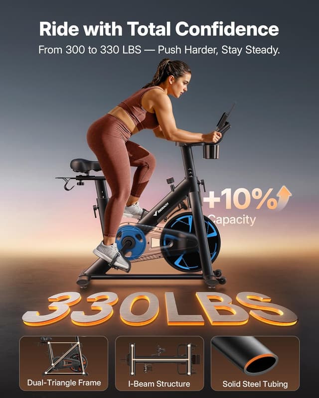 Thumbnail 1 de Merach S36 Magnetic Exercise Bike 330 lb capacity