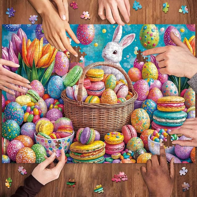 Detalle de Chalzidar Easter 1000-Piece Jigsaw Puzzle