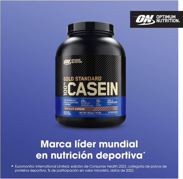Thumbnail 1 de Optimum Nutrition Gold Standard Caseína 1.82 kg