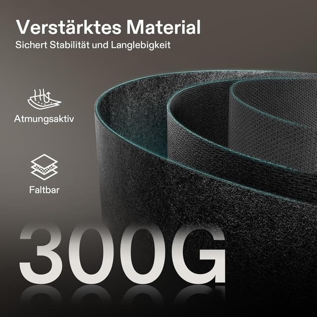 Detalle de VIVOSUN Pflanzsack 5er-Set 20L aus Vliesstoff – robuste Grow Bags mit Griffen