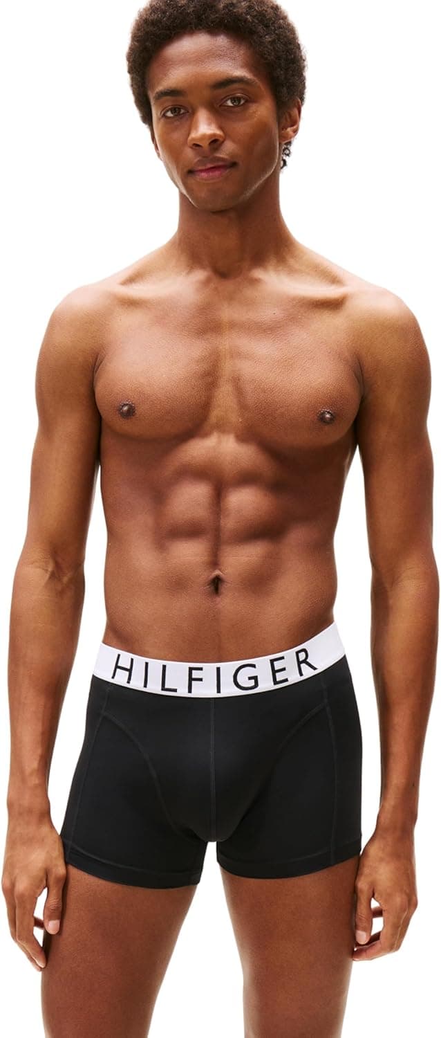 Detalle 2 de Tommy Hilfiger Boxers caleçons homme en lot de 3 : coton avec stretch